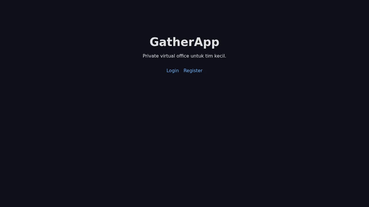 Landing GatherApp